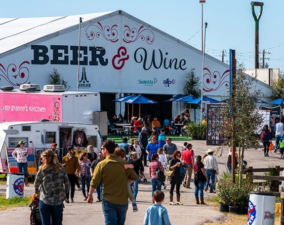 Rodeo Austin Beer and Wine entry