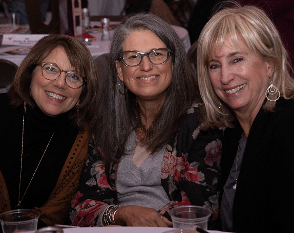 Ladies attending fundraising event